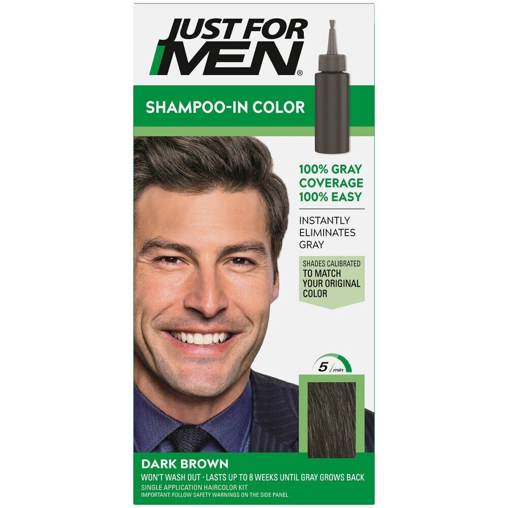 Just for Men Shampoo-In-Color Dark Brown