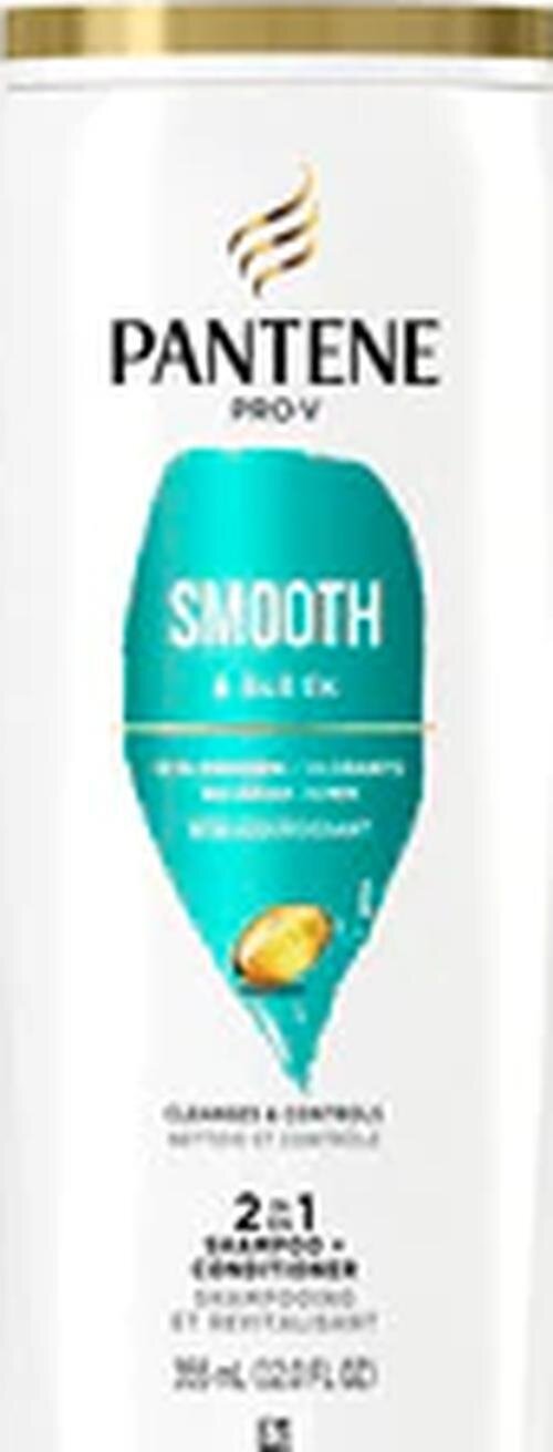 Pantene Smooth and Sleek 2 in 1 Shampoo and Conditioner