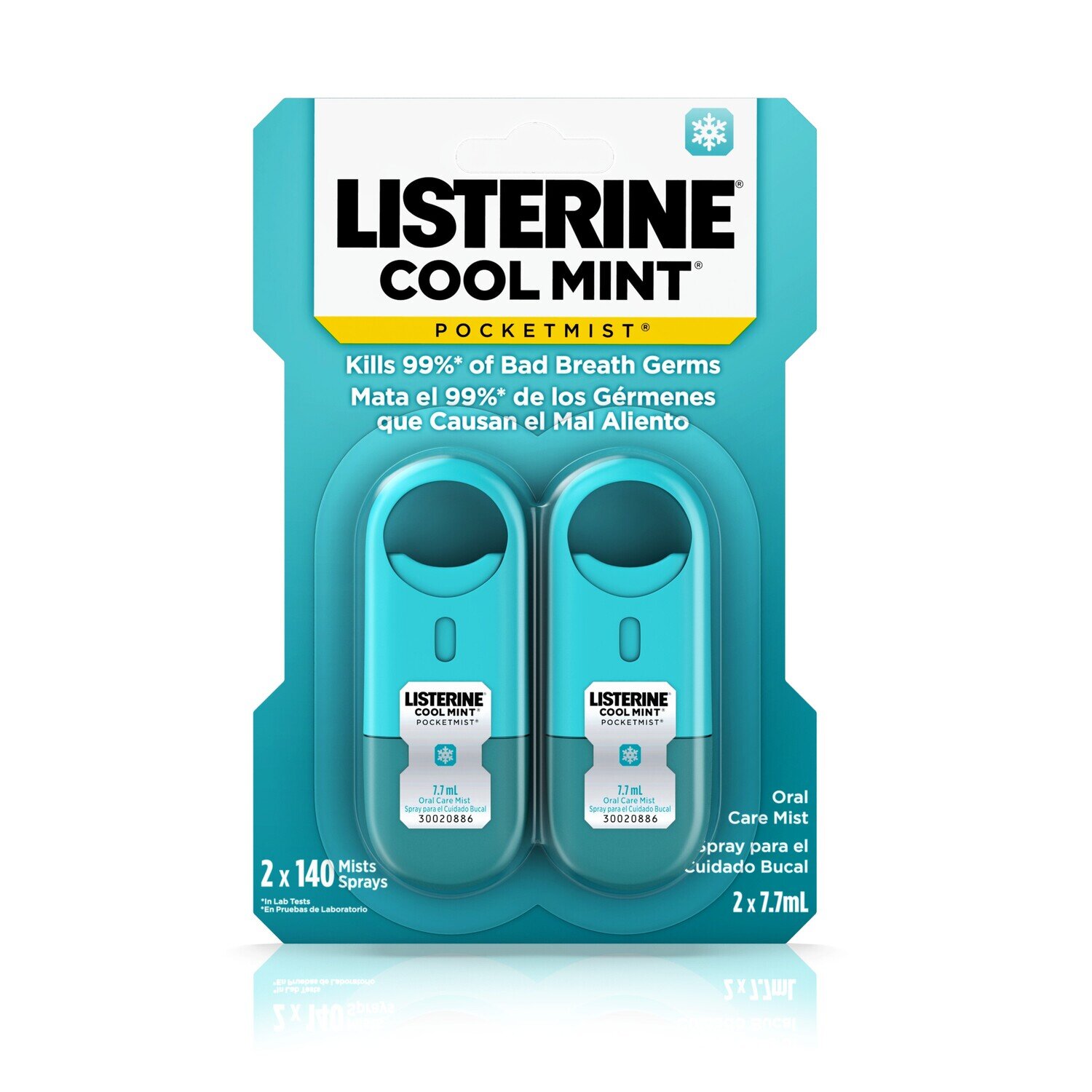 Listerine Cool Mint Pocketmist 2 Pack