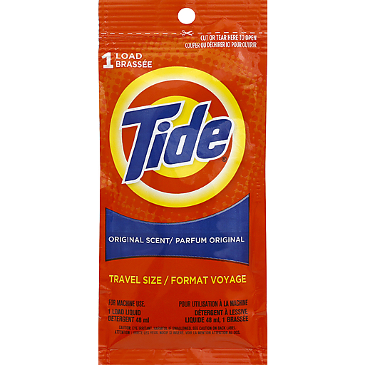 Tide Original Scent Travel Size 1 Load Liquid Detergent