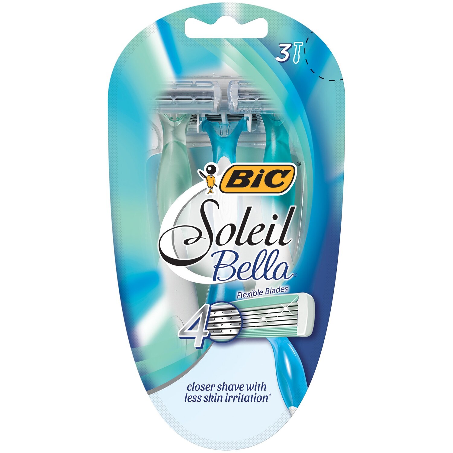 Bic Soleil Comfort Razors 3 pack