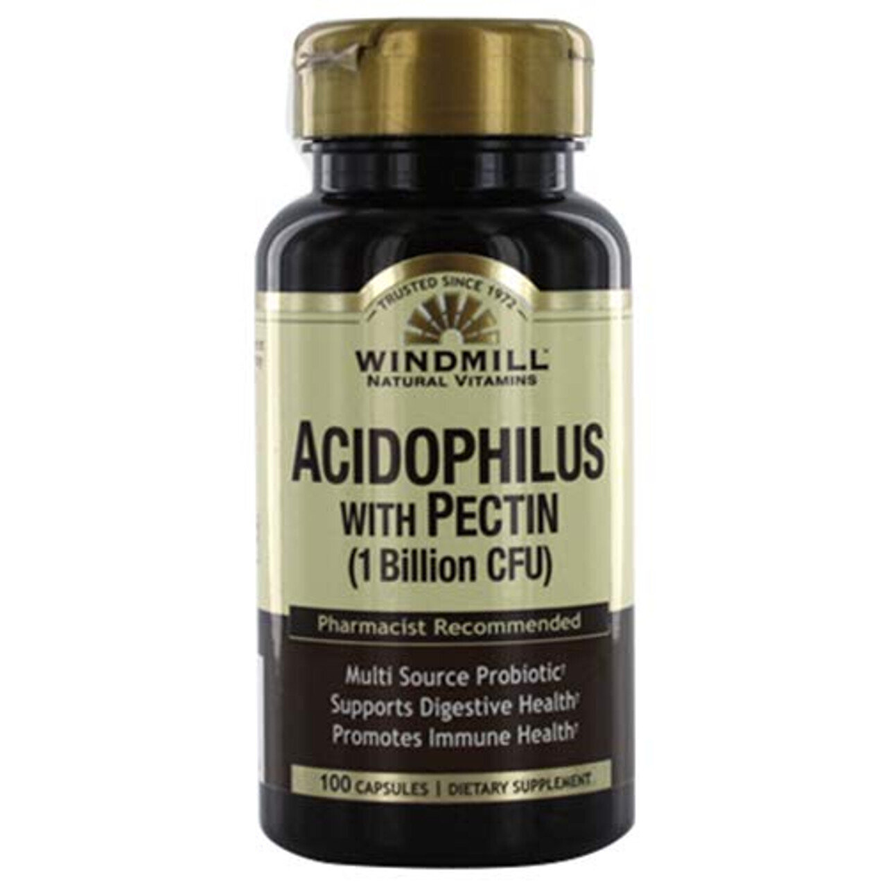 Probiotic With Pectin 1 Billion CFU Capsules 100ct