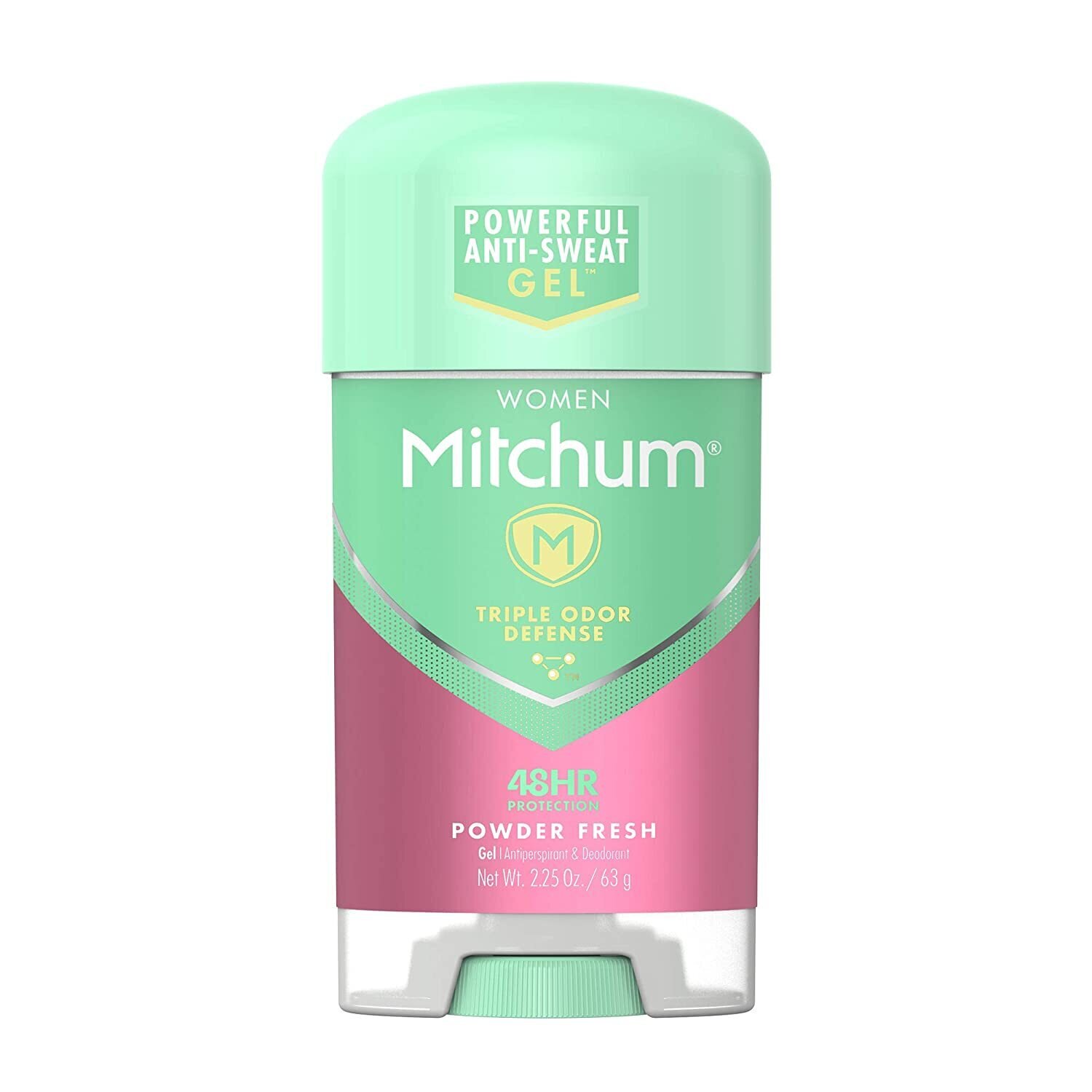 Women Mitchum Triple Odor Defense 48 hr Protection Powder Fresh Gel