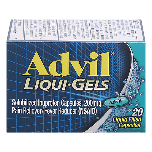 Advil Liqui Gels Capsules 20 ct