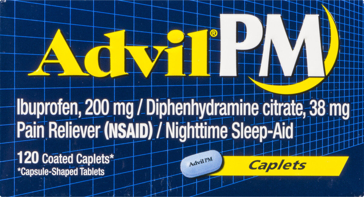 Advil PM Caplets 120 ct