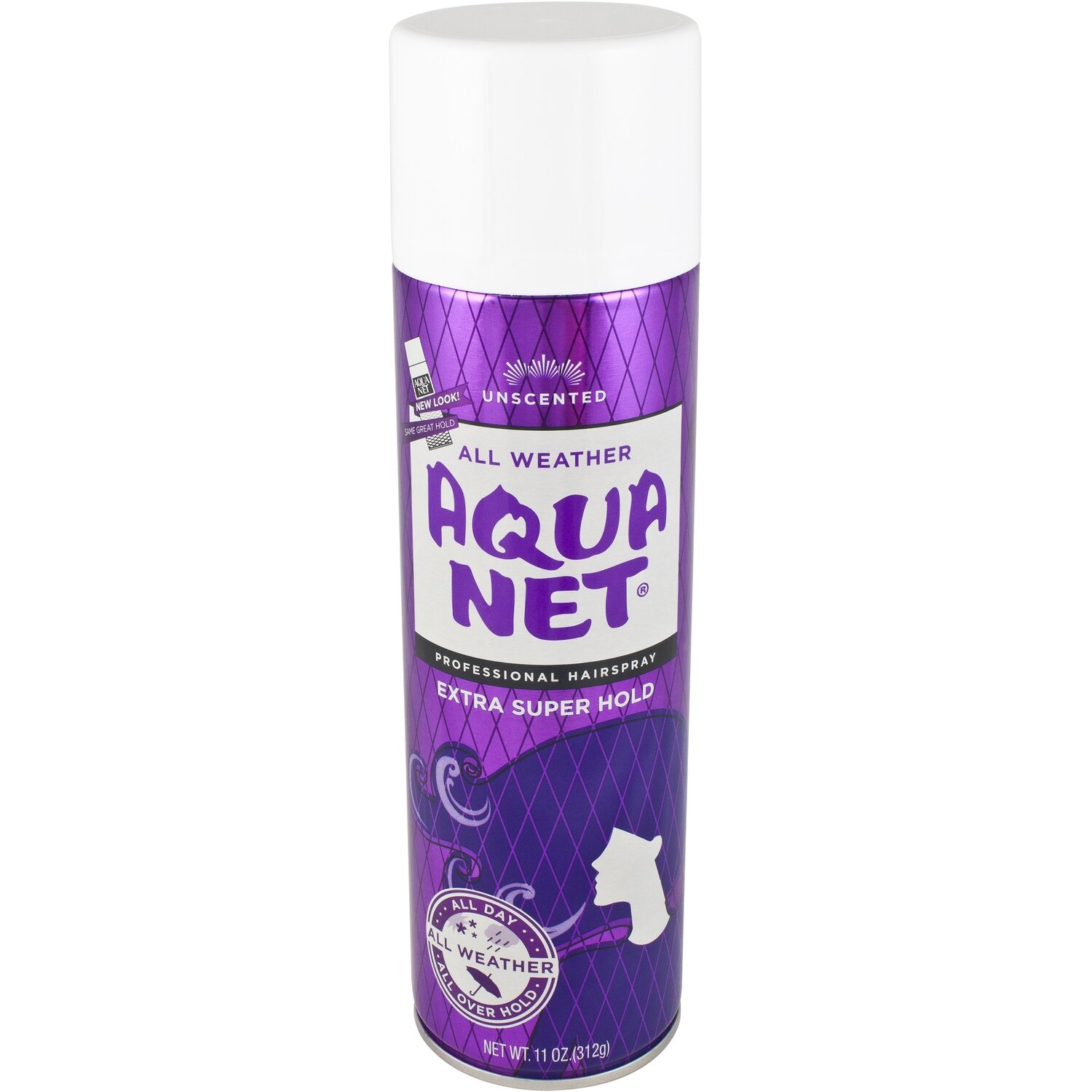 Aqua Net All Weather Extra Super Hold Professional Hairspray Unscented