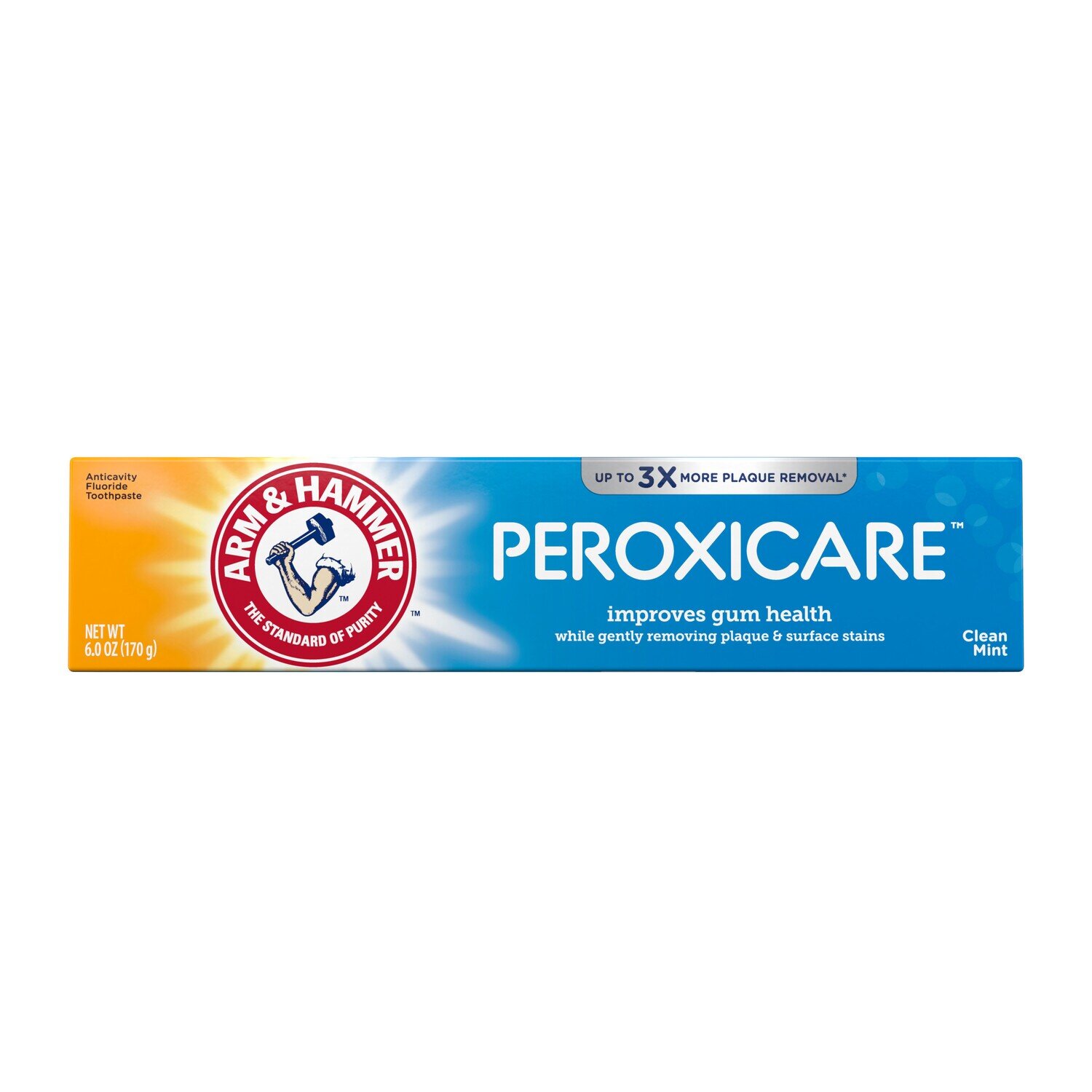 Arm & Hammer Peroxicare Anticavity Fluoride Toothpaste - Clean Mint 6oz