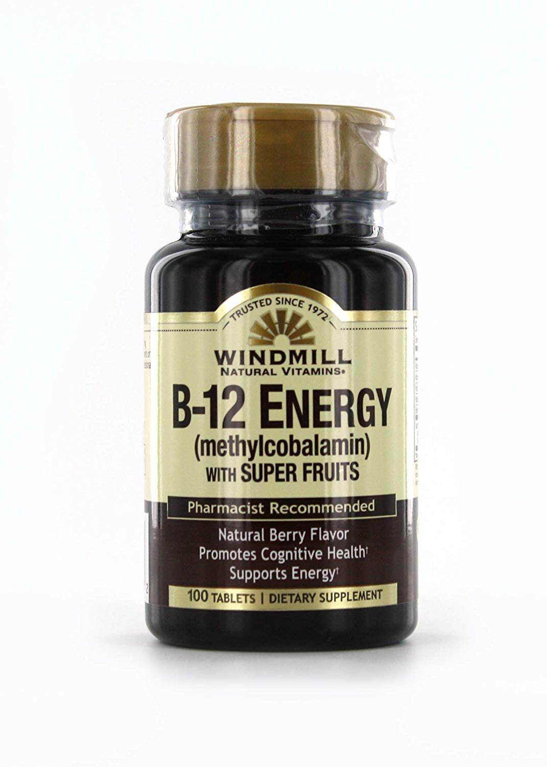 Vitamin B12 Methylcobalamin With Super Fruits Tablets 100ct