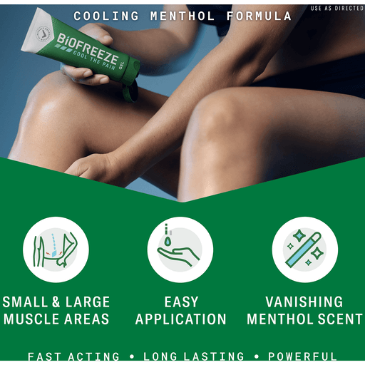 Biofreeze Colorless Gel Menthol Pain Relief