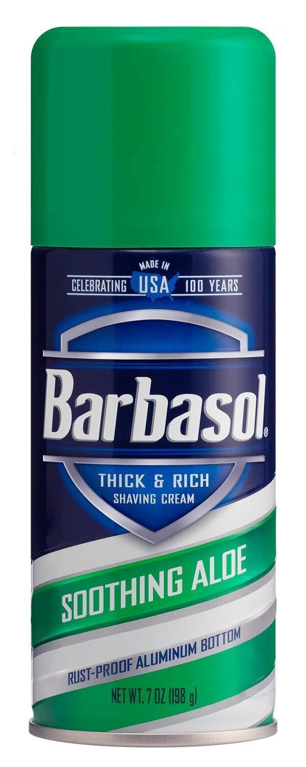 Barbasol Thick and Rich Shaving Cream Soothing Aloe