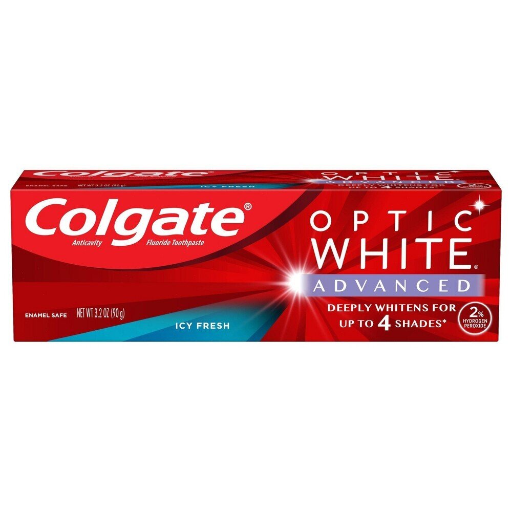 Colgate Optic White Advanced Toothpaste - Icy Fresh 3.2oz