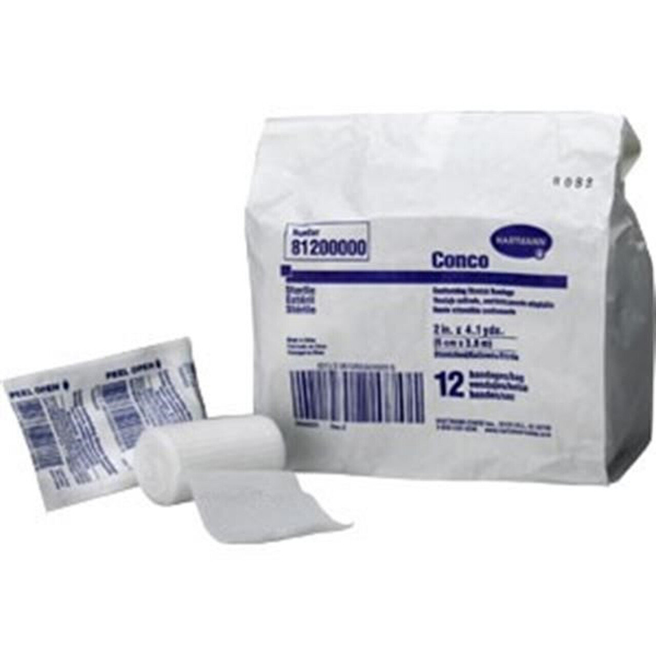 Conforming Stretch Gauze Bandages 2” x 4.1 yd 12 Rolls