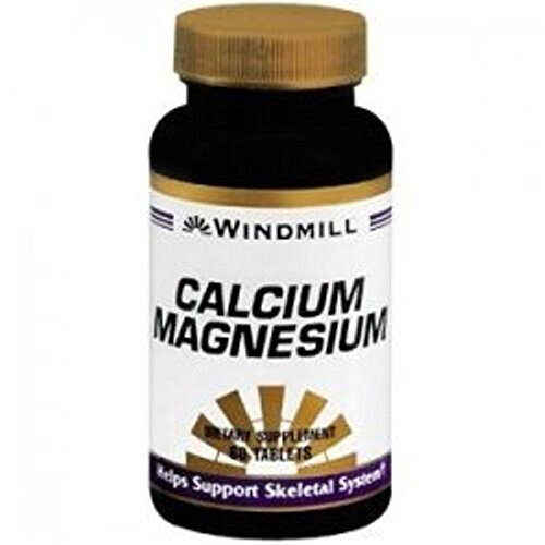 Calcium Magnesium 1000mg/500mg Tablets 60ct