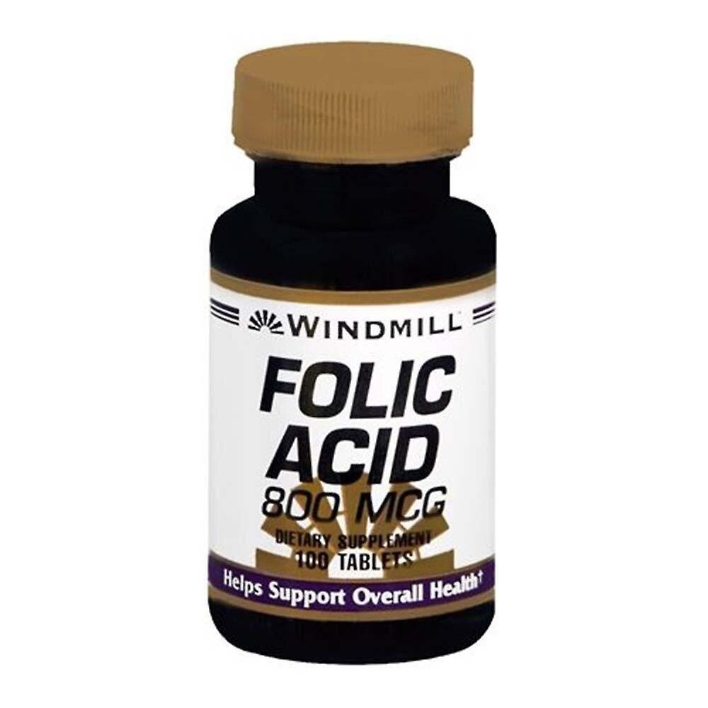 Folic Acid 800mcg Tablets 100ct