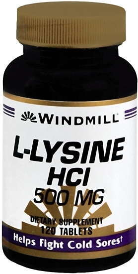 L-Lysine 500mg Tablets 120ct
