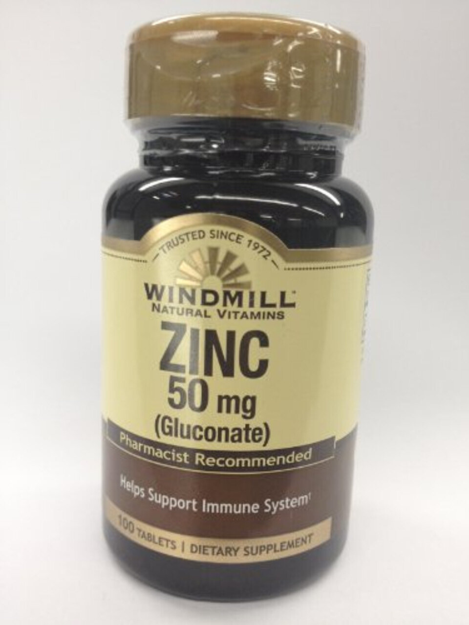 Zinc Gluconate 50mg Tablets 100ct