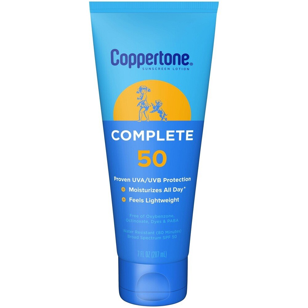 Coppertone Complete Sunscreen Lotion SPF 50 7 fl oz