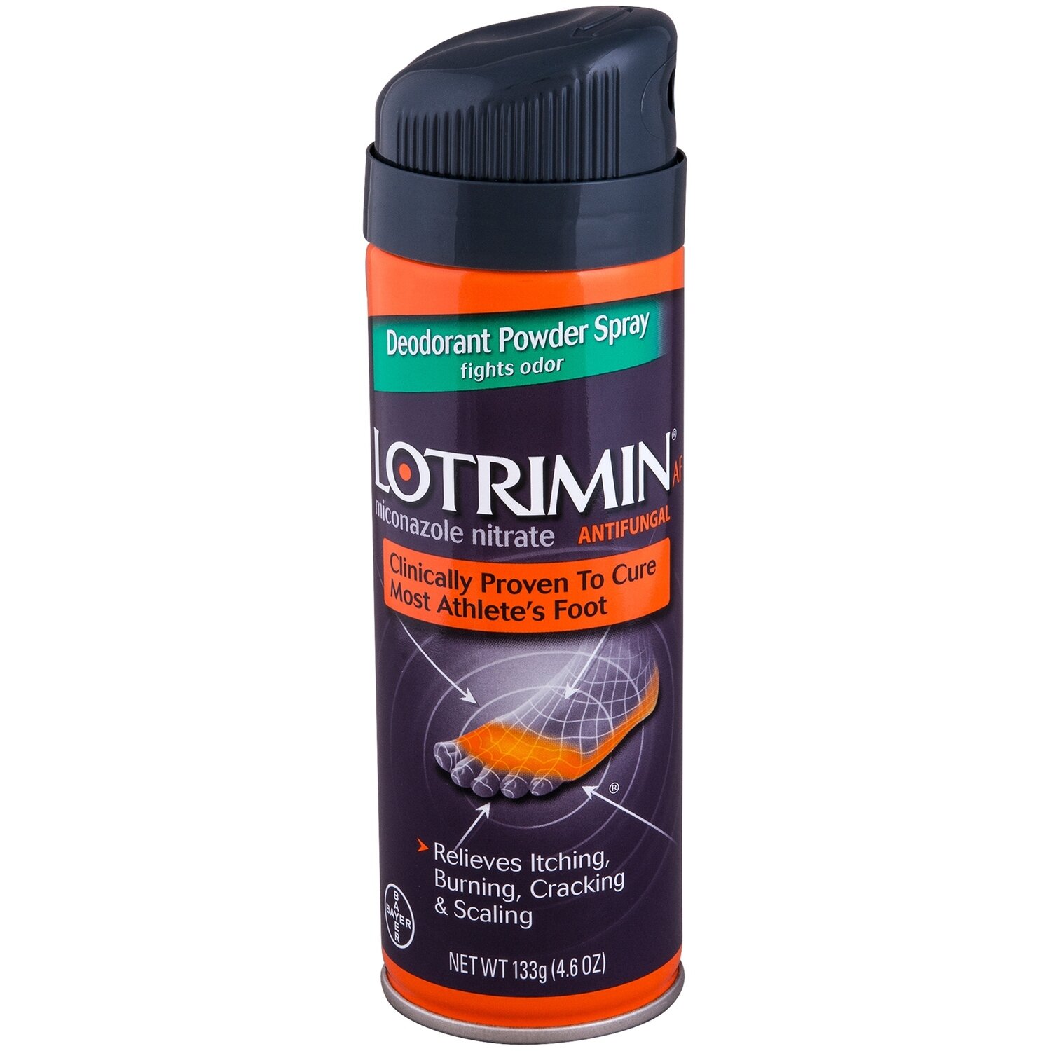 Lotrimin AF Antifungal Deodorant Powder Spray 133 g