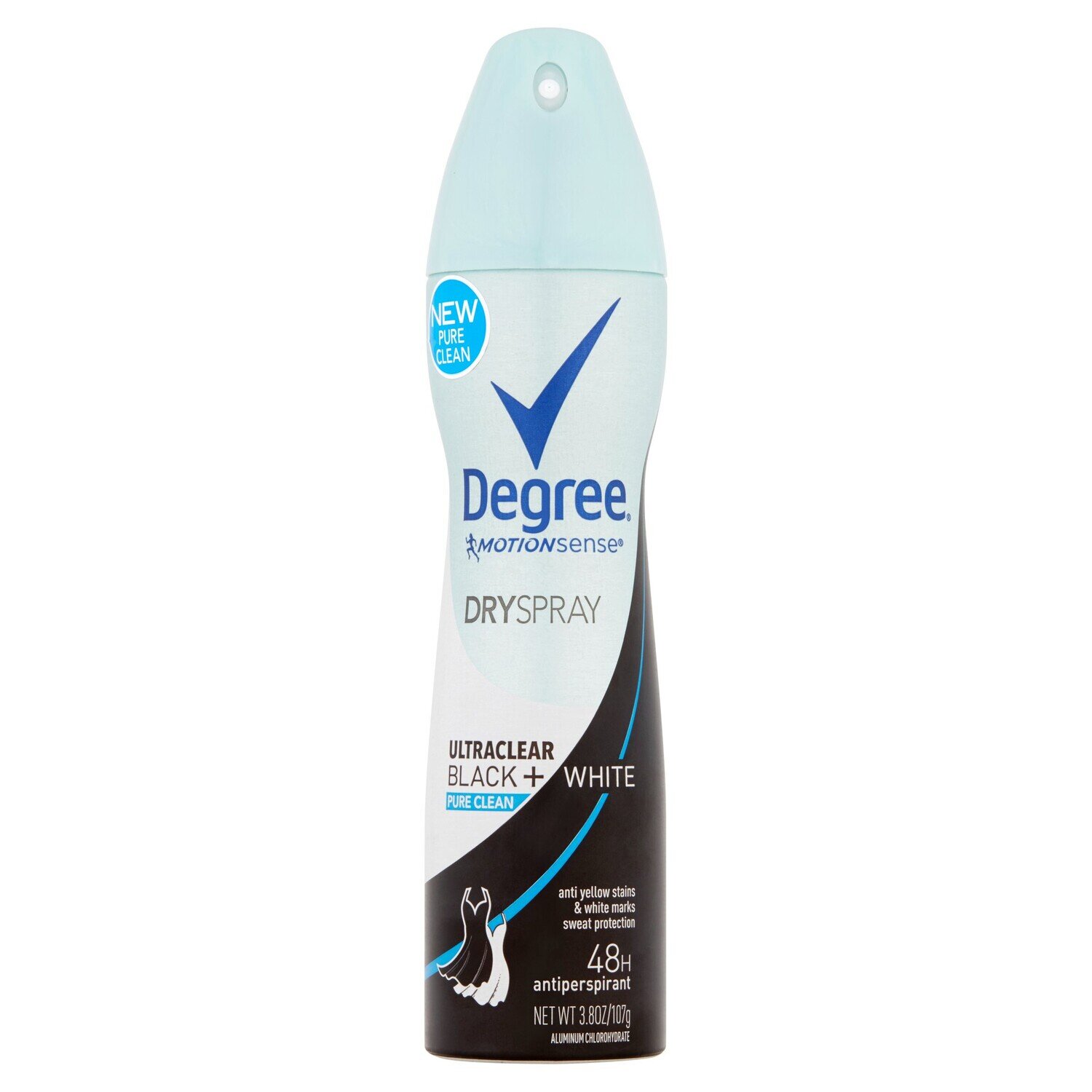 Degree UltraClear 72 hr Dry Spray Pure Clean