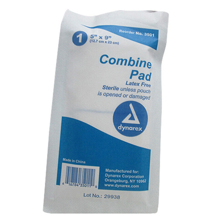 Combine Pads 5” x 9” 20 ct