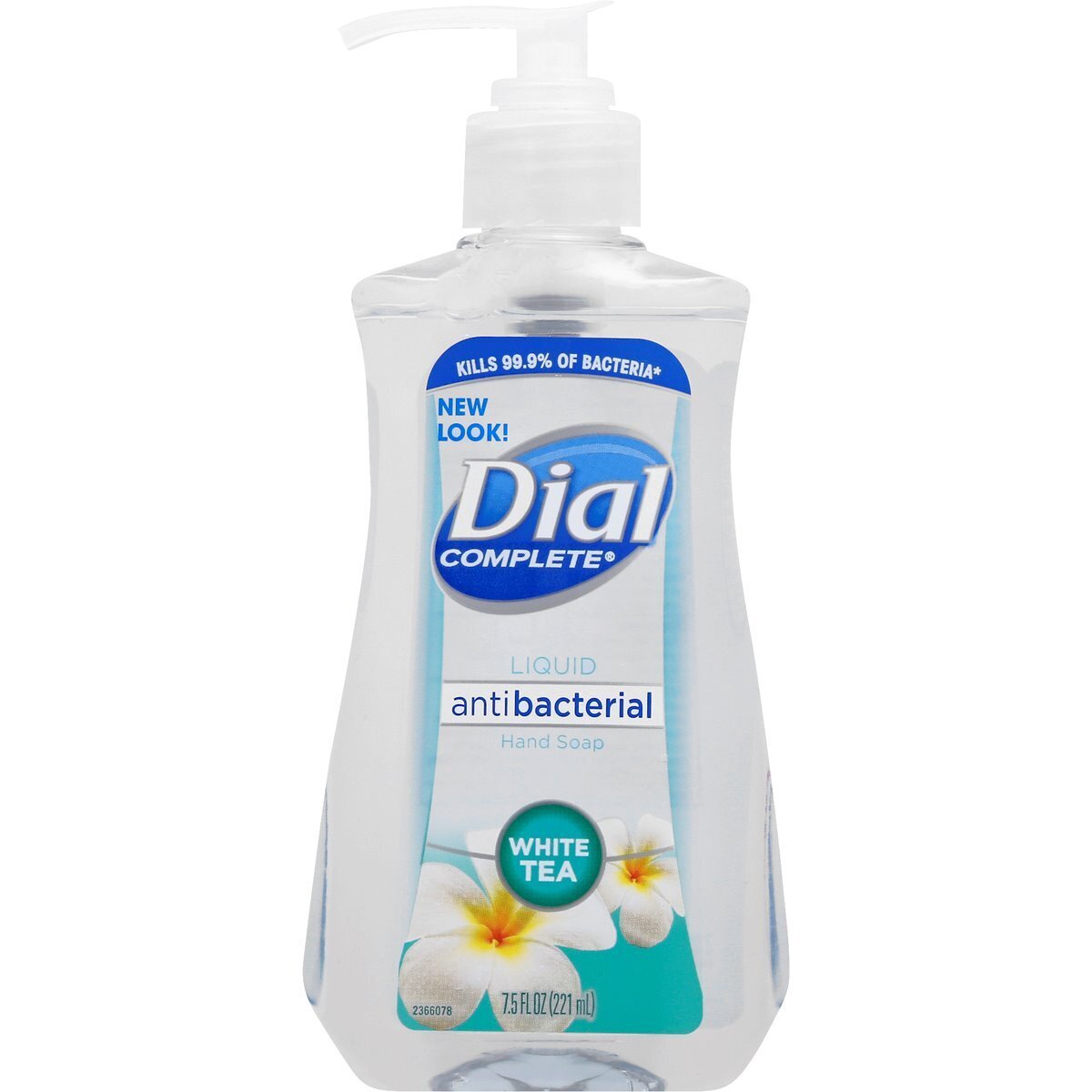 Dial Complete Antibacterial Liquid Hand Soap - White Tea 7.5oz