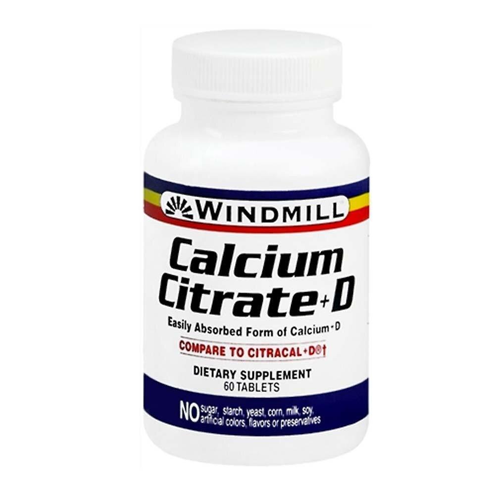 Calcium Citrate Plus D3 Easily Absorbed Tablets 60ct