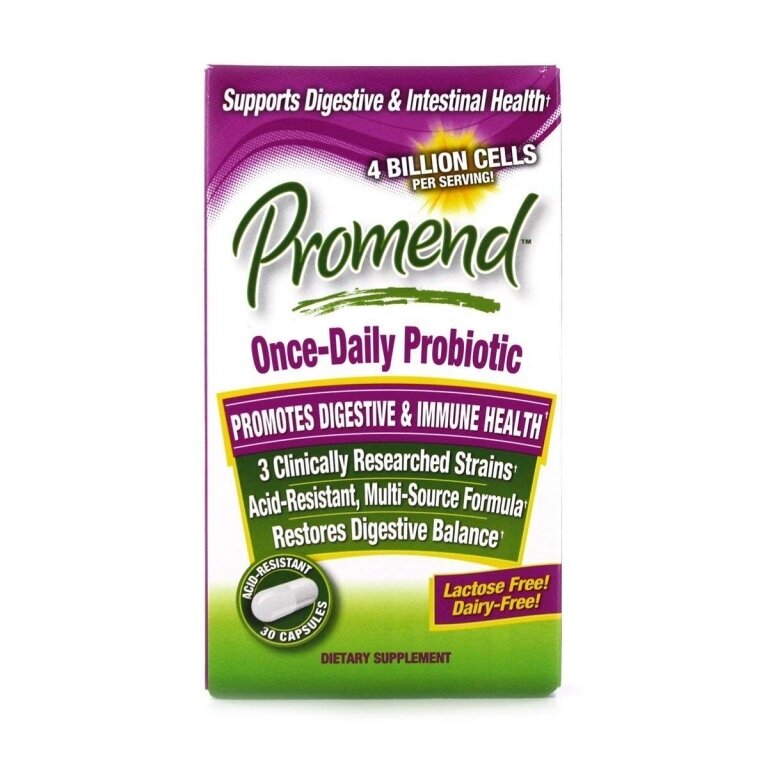 Promend Daily Immune Probiotic Dietary Supplement Capsules 30ct