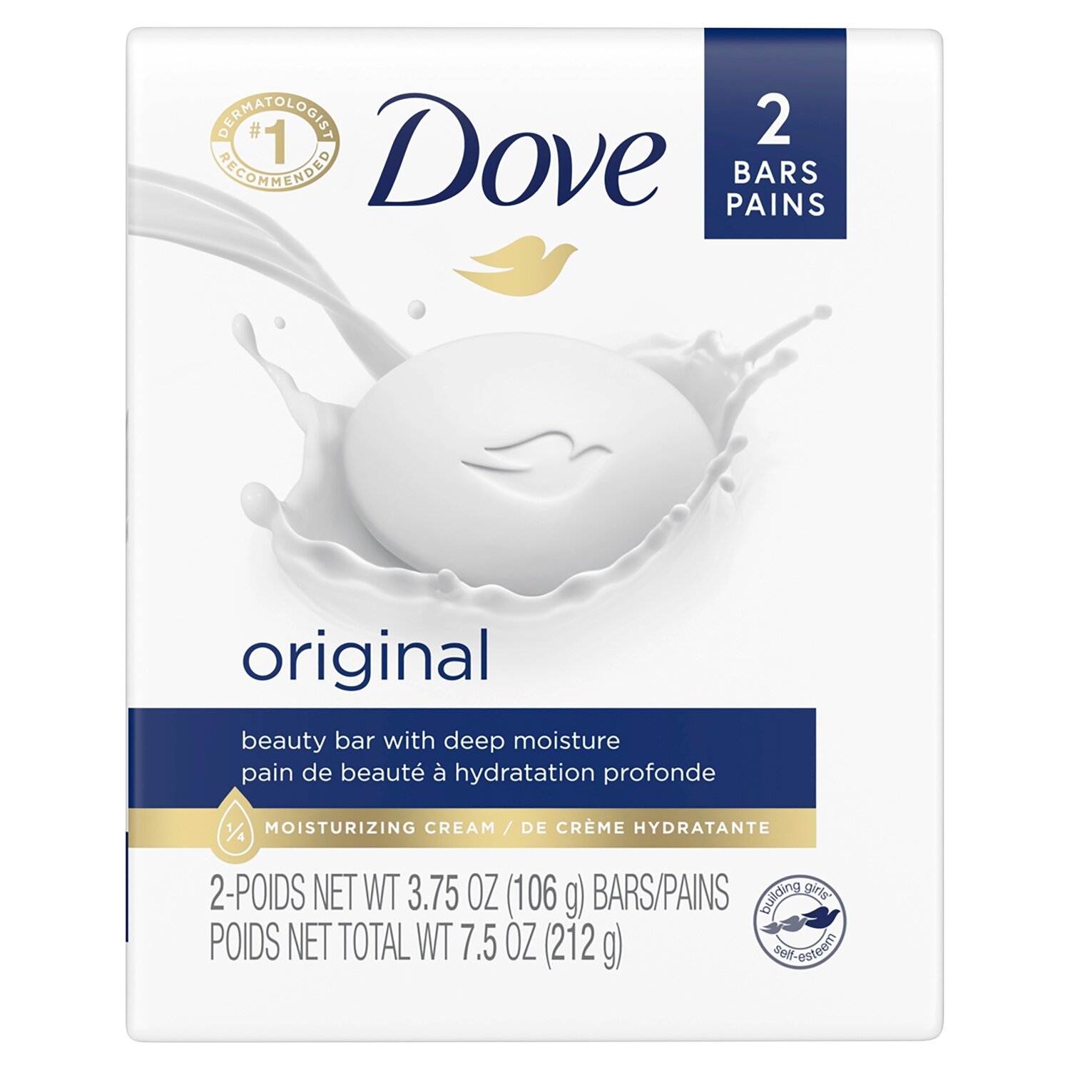 Dove Original Bar Soap 2 Pack