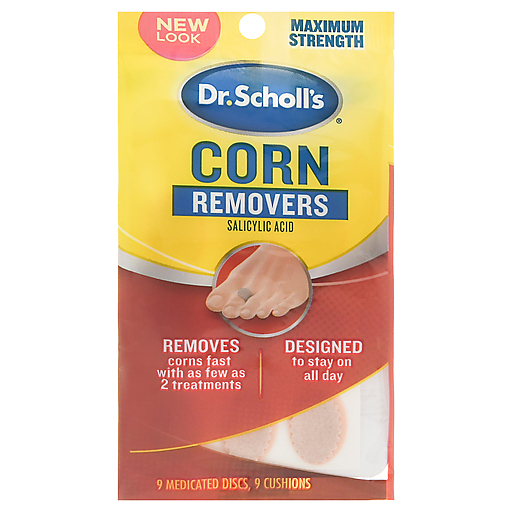 Dr. Scholl’s Corn Removers 9 Medicated Discs and 9 Cushions