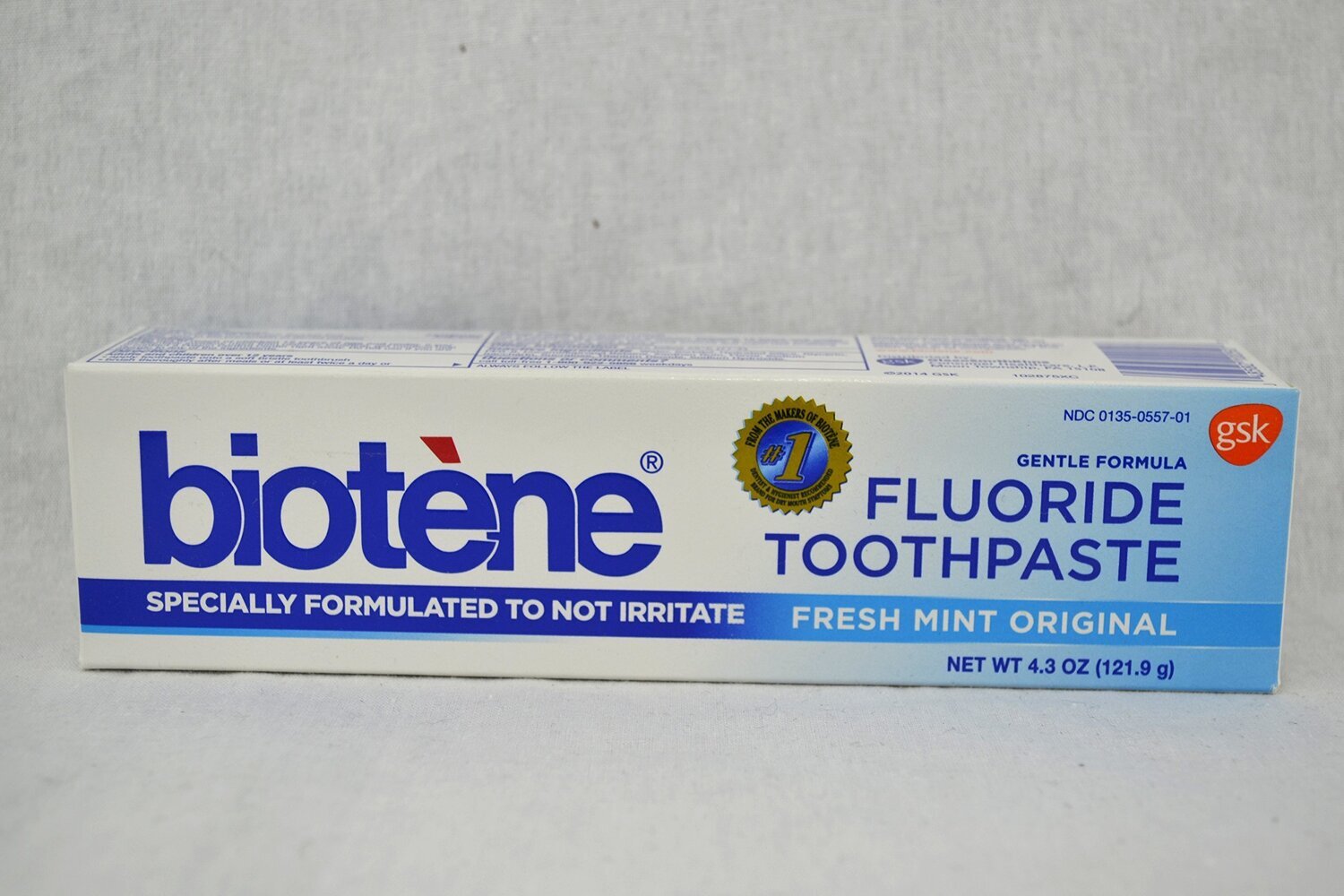 Biotène Original Fluoride Toothpaste - Fresh Mint 4.3oz