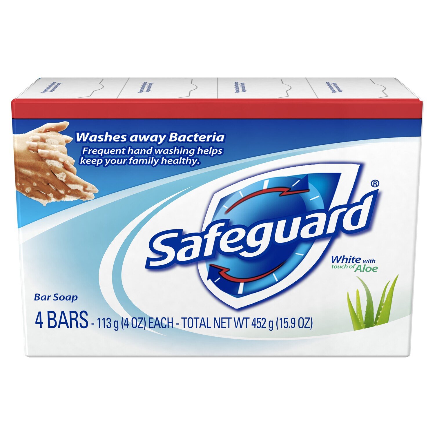Safeguard Micellar Deep Cleansing Bar Soap - Fresh Scent With Aloe 4 Pack