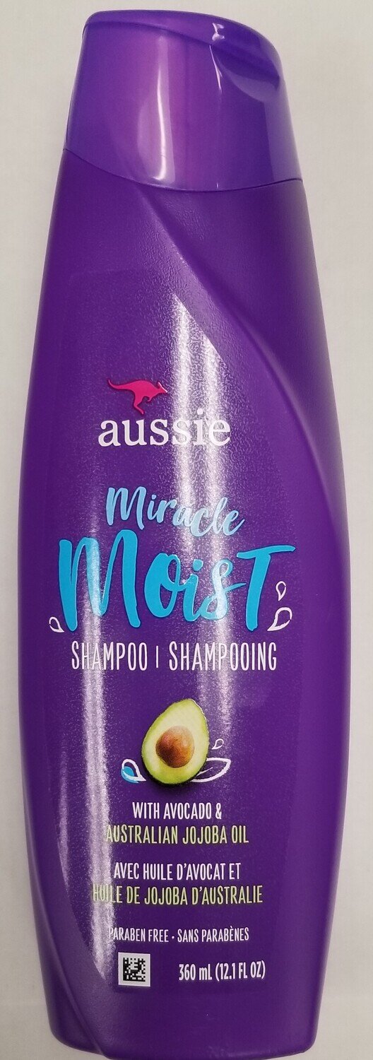 Aussie Miracle Moist Shampoo with Avocado and Jojoba Oil
