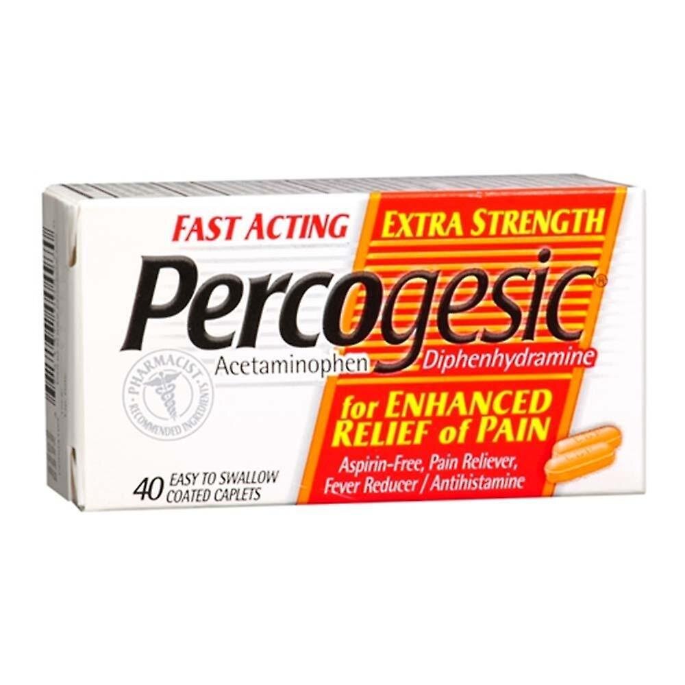 Percogesic Extra Strength Coated Caplets 40 ct