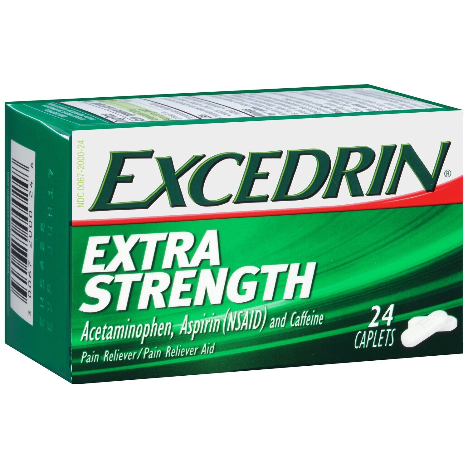 Excedrin Extra Strength Caplets 24 ct