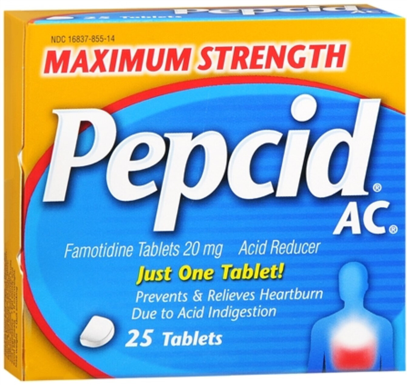 Pepcid AC Max Strength Acid Reducing Tablets 25ct