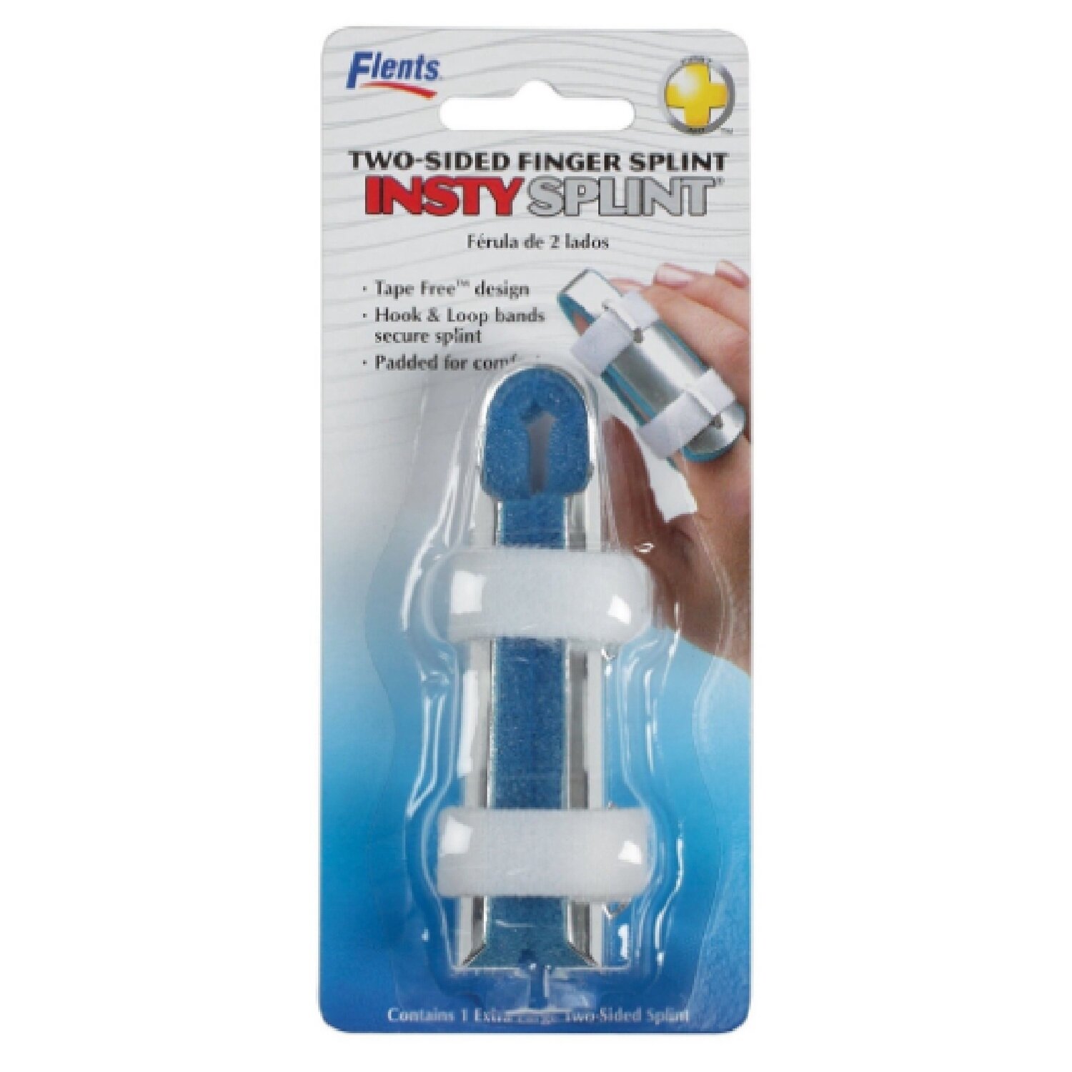 Flents Insty Splint Support And Protector Two-Sided XL Finger Splint
