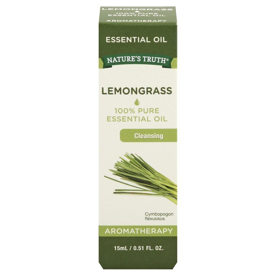 Lemongrass Pure Essential Cleansing  Aromatherapy Oil 15mL