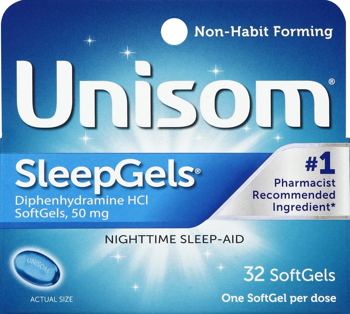 Unisom SleepGels SoftGels 32 ct