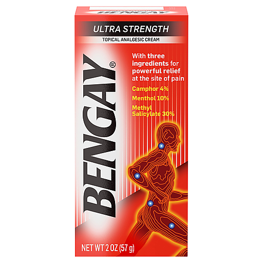 Bengay Ultra Strength Topical Analgesic Cream 2 oz