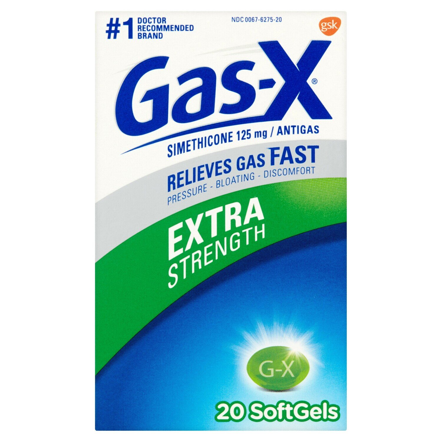 Gas-X Extra Strength Softgels 20ct