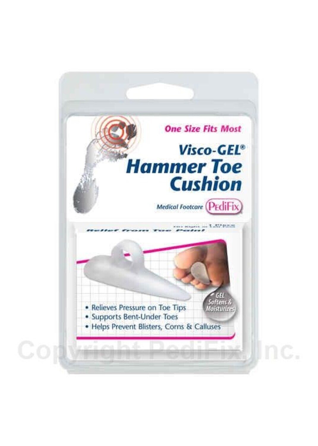 PediFix Visco-Gel Hammer Toe Cushion Small Left