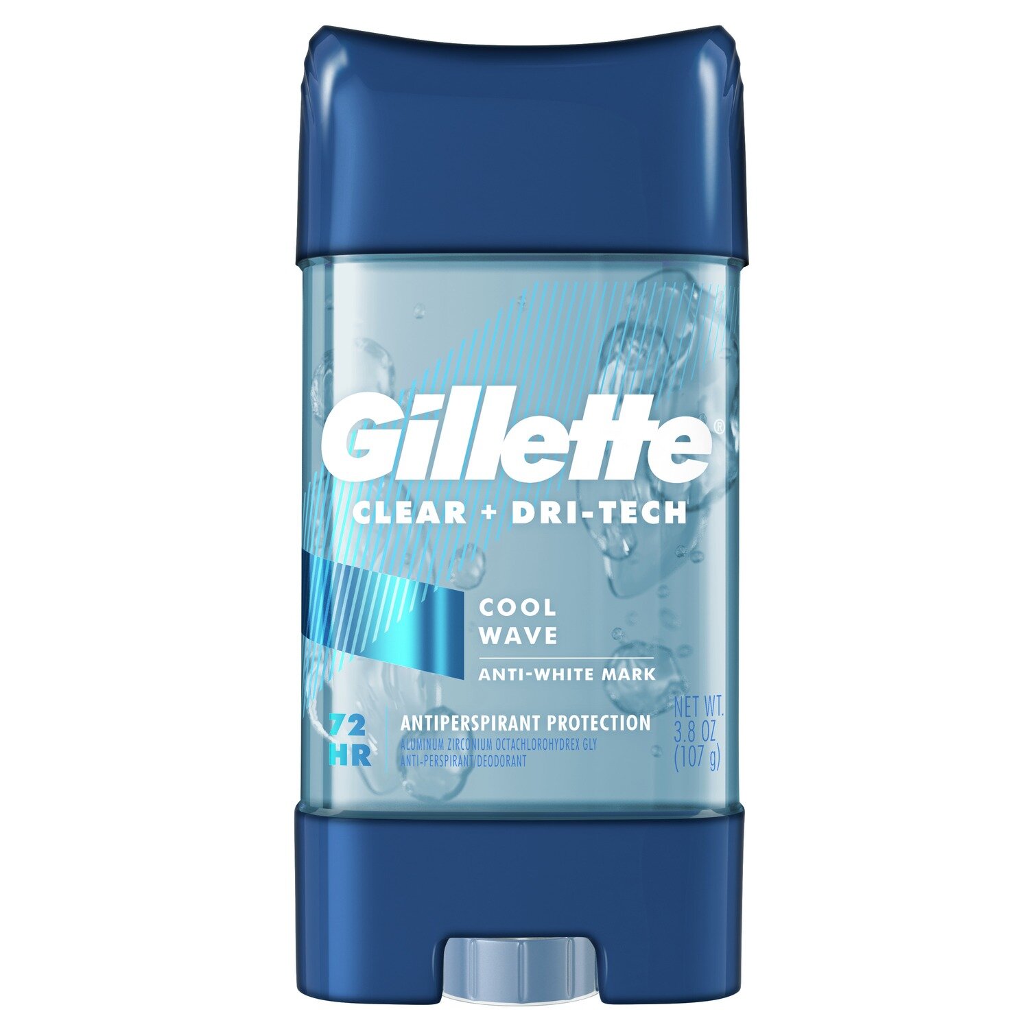 Gillette Clear + Dri-Tech Cool Wave Clear Gel Antiperspirant Deodorant
