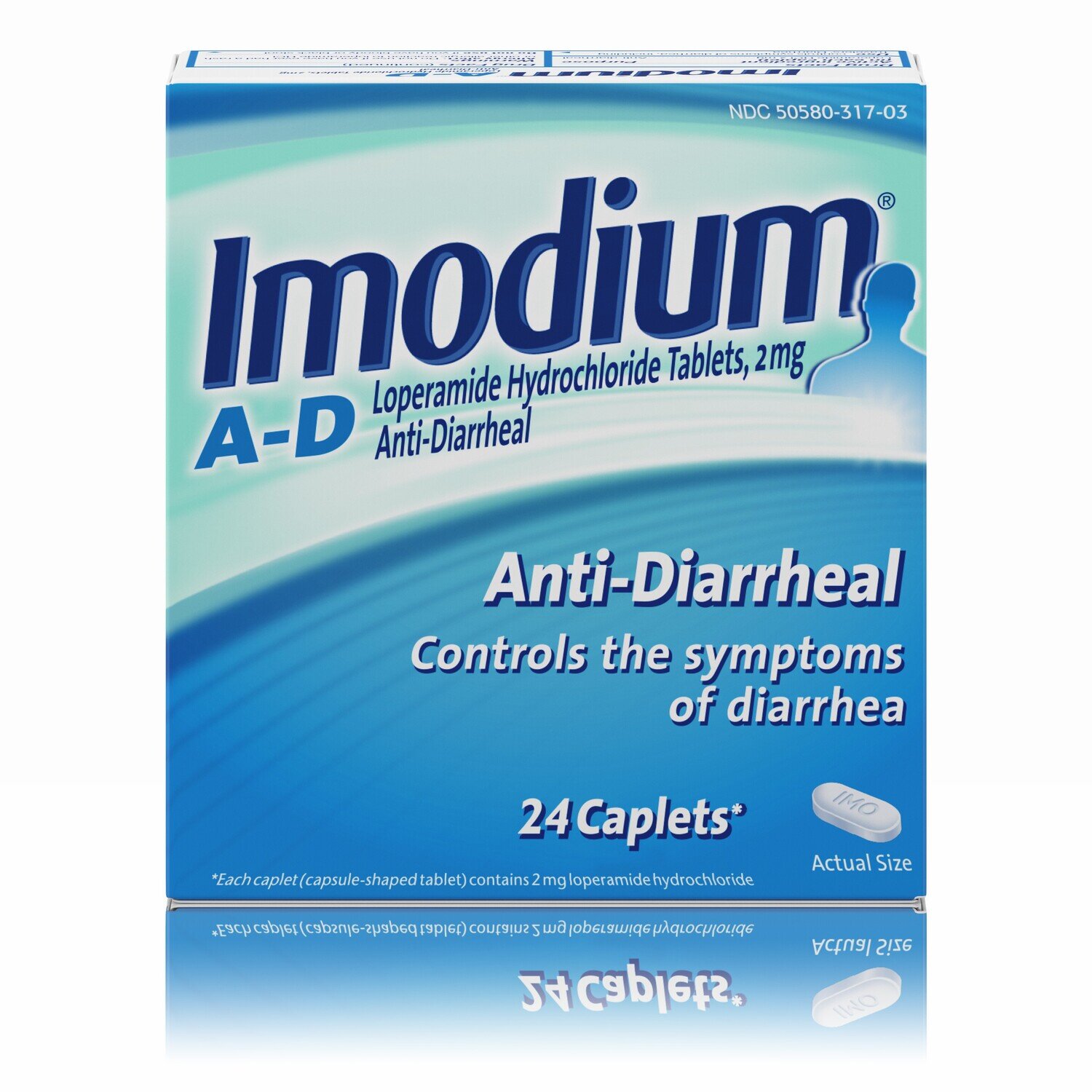 Imodium A-D Anti-Diarrheal Caplets 24ct