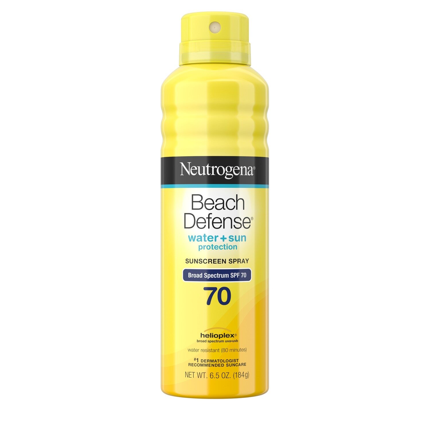 Neutrogena Beach Defense Water + Sun Protection Sunscreen Spray SPF 70 6.5 oz