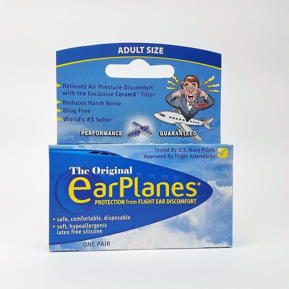 EarPlanes+ Regular Size Earplugs