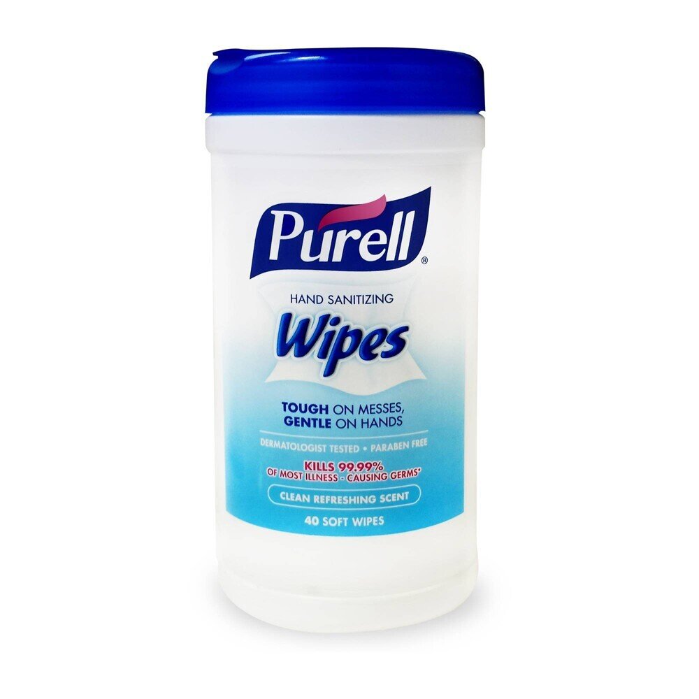 Purell Hand Sanitizing Wipes Clean Refreshing Scent 40ct