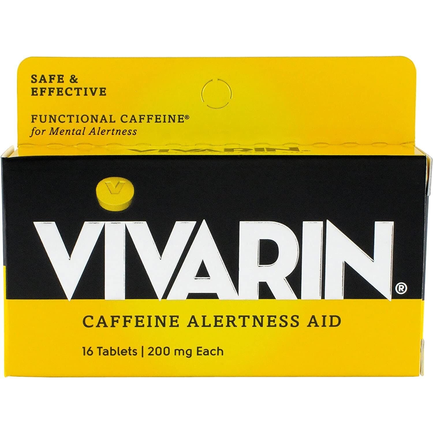 Vivarin Caffeine Alertness Aid Tablets 16 ct