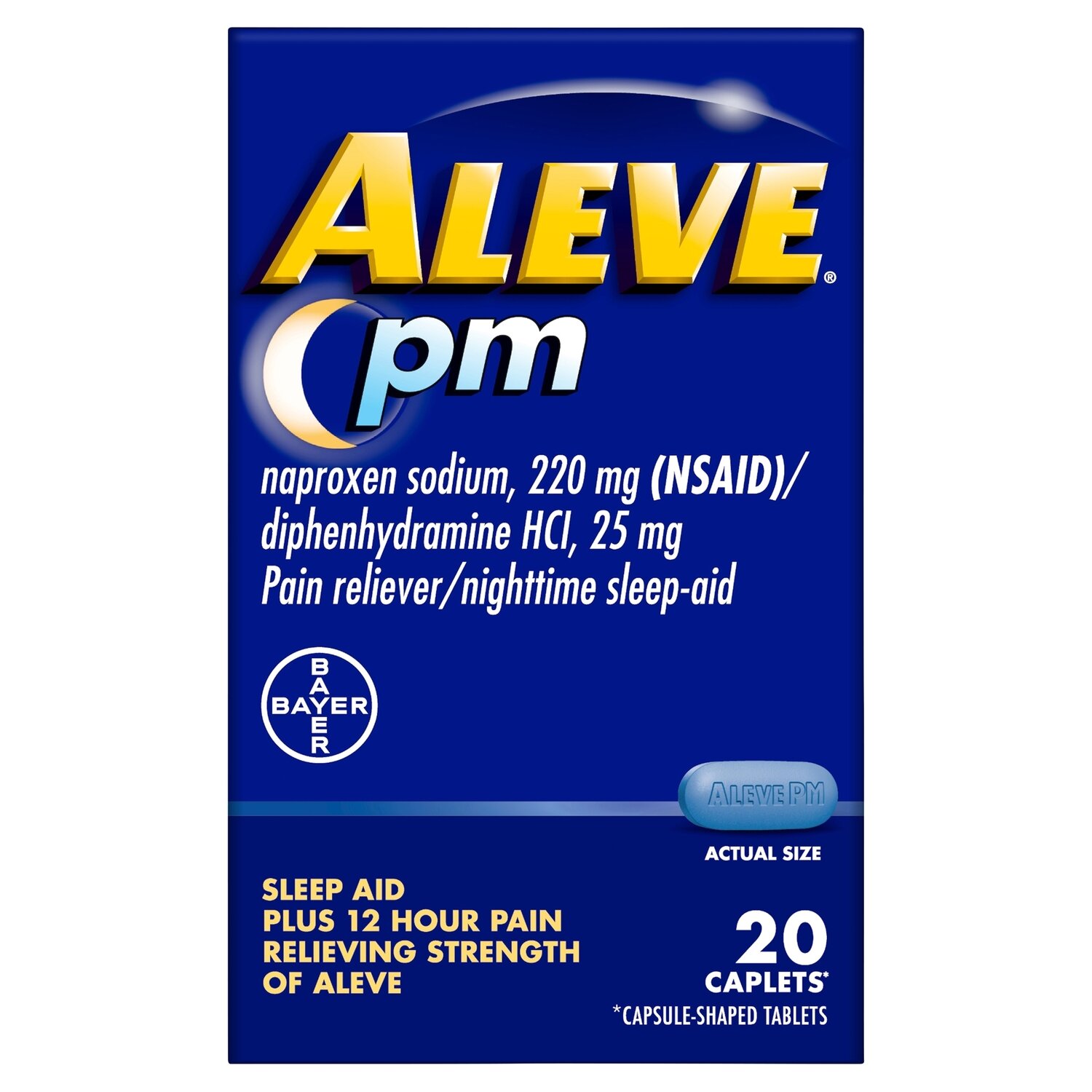 Aleve PM Caplets 20 ct