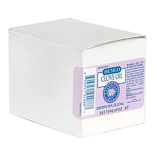 Clove Oil 100% Pure Natural 1/8 fl oz