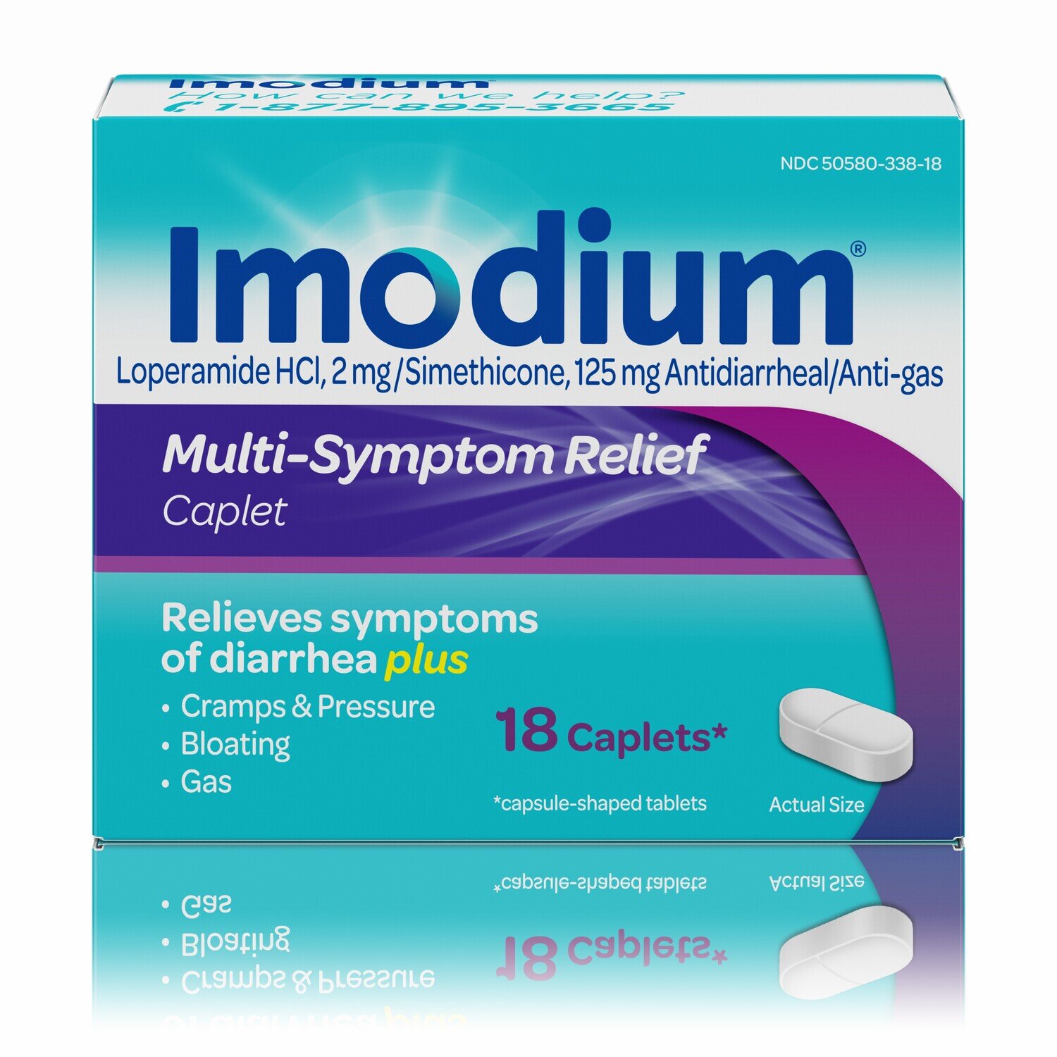 Imodium Multi-Symptom Relief Caplets 18ct